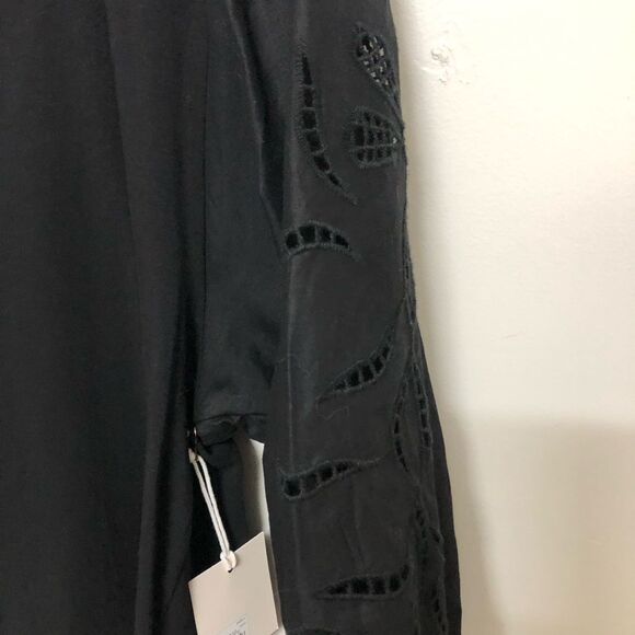 LC Lauren Conrad Black Blouse - Picture 2 of 10